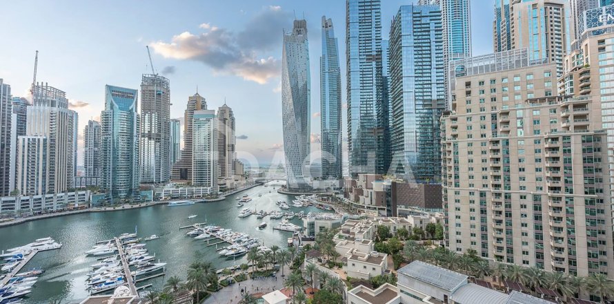 Huoneisto Dubai Marina, Dubai, Arabiemiraatit 1 makuuhuone, 143 m2 № 707053