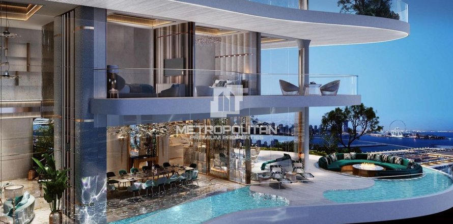 Apartemen di Dubai Harbour, UEA 1 kamar tidur, 86 m2 nomor 665501