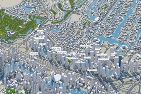 Müüa korter asukohaga Jumeirah Islands, Dubai, AÜE: 40 m² Nr 696168 - pilt 13