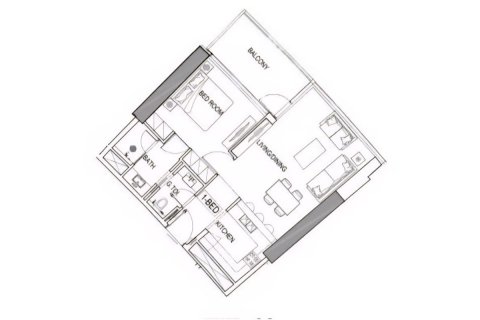 Lakás itt: Dubai, EAE, 1 hálószoba, 74.4 m², azonosító: 669872 - fénykép 12