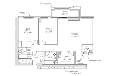 Apartment in Jumeirah Beach Residence, Dubai, UAE 2 bedrooms, 125 sq.m. № 688854 - photo 19