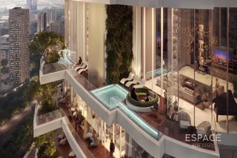 Apartament w Business Bay, Dubai, ZEA 2 sypialnie, 126 mkw. nr 650337