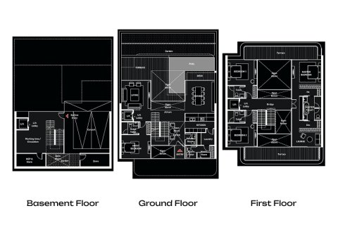 Řadový dům v Abu Dhabi, SAE 3 ložnice, 368 m² Č.: 689693 - fotografie 7