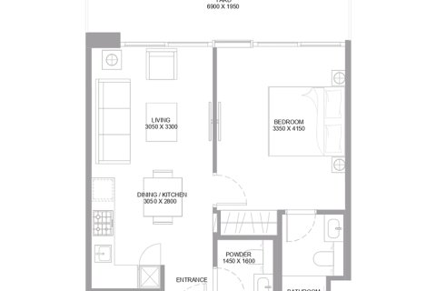 Apartamento para venda em Umm Al Quwain, EAU 1 quarto, 48 m2 № 689689 - foto 4