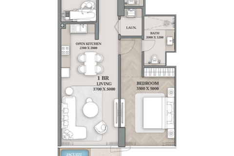Dubai, BAE’de satılık daire 1 yatak odası, 84 m&sup2; No 689688 - fotoğraf 3