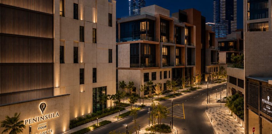 דירה ב Business Bay, Dubai, איחוד האמירויות 1 חדר שינה, 77.3 מ"ר מספר 757826