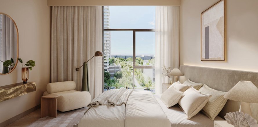 Пәтер Дубай, БАӘ-да 1 жатын бөлме, 69 м² № 697343