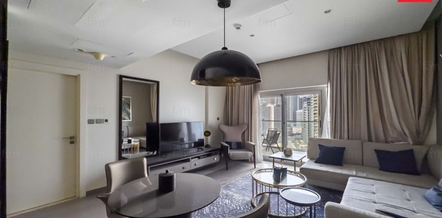 Apartament në Business Bay, Dubai, Emiratet e Bashkuara Arabe 1 dhomë gjumi, 79.3 m2. № 638107