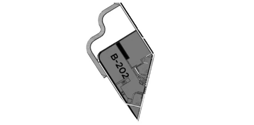 Apartmen di Karl Lagerfeld Beach Residences di Al Marjan Island, Ras Al Khaimah, UAE 1 bilik tidur, 81.38 meter persegi № 700588