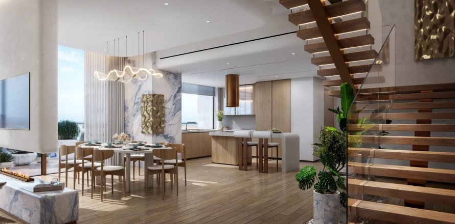 Kattohuoneisto Kaia Residences Dubai, Arabiemiraatit 4 makuuhuonetta, 294.76 m2 № 700575