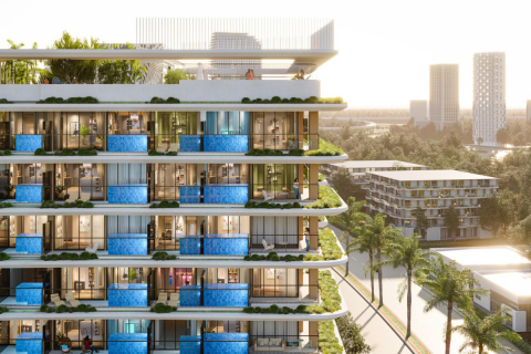 Byt v Dubai, SAE 1 ložnice, 40 m² Č.: 631480 - fotografie 2