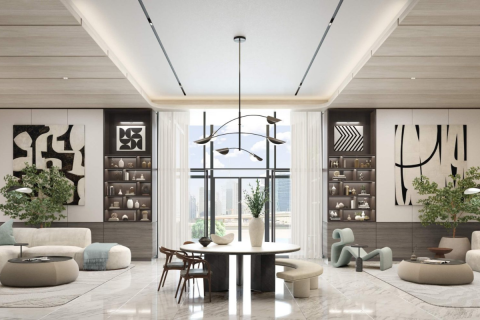 Byt v Business Bay, Dubai, SAE 1 ložnice Č.: 631478 - fotografie 3