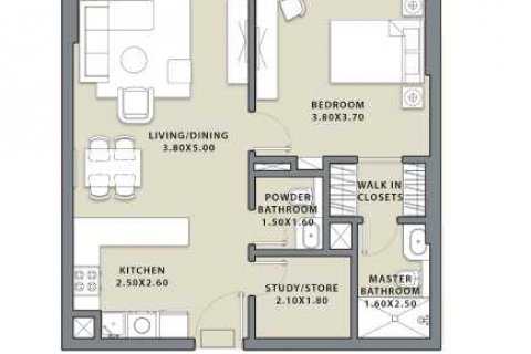 Apartment in ELEVATE BY PRESCOTT in Arjan, Dubai, UAE 1 bedroom, 80 sq.m. № 637186 - photo 5