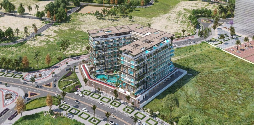 Dzīvoklis Arjan, Dubaijā, AAE 41 m2 Nr. 728917