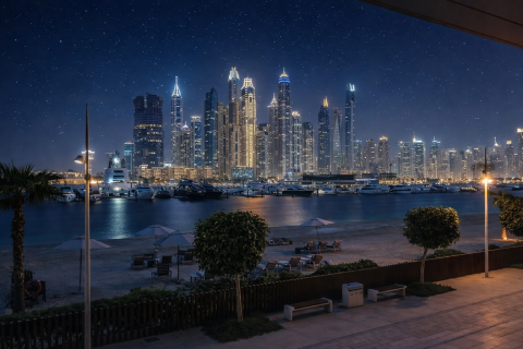 آپارتمان در Dubai Marina، Dubai ، امارات متحده عربی 3 خوابه ، 184 متر مربع.  شماره 739680