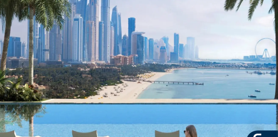 Apartemen di Palm Jumeirah, Dubai, UEA 1 kamar tidur, 86 m2 nomor 671018