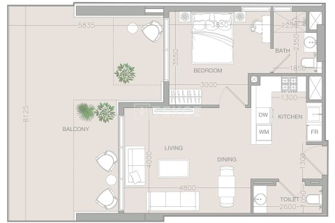 Apartmen di Jumeirah Village Triangle, Dubai, UAE 2 bilik tidur, 159 meter persegi № 751367 - foto 23
