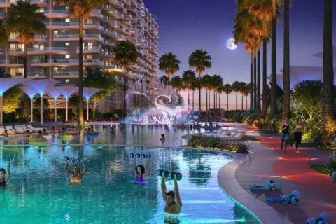Damac Lagoons, Dubai, संयुक्त अरब अमीरात में अपार्टमेंट, 1 बेडरूम, 66 वर्ग मीटर, संख्या 718806 - फ़ोटो 9