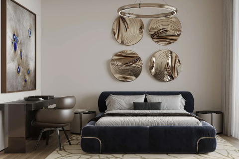 Appartamento a Abu Dhabi, EAU 1 camera da letto, 49 mq. № 731526