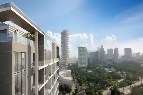 Apartament në Jumeirah Village Circle, Dubai, Emiratet e Bashkuara Arabe 1 dhomë gjumi, 40 m2. № 729385