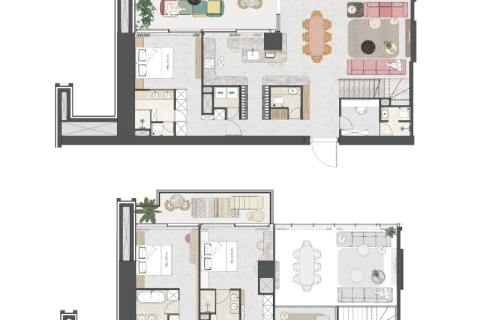 Пәтер Даунтаун Дубай (Даунтаун Бурдж Дубай), БАӘ-да 1 бөлме № 689656 - фото 10