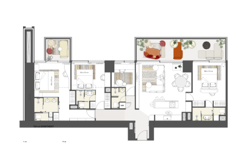 Пәтер Даунтаун Дубай (Даунтаун Бурдж Дубай), БАӘ-да 1 бөлме № 689656 - фото 9