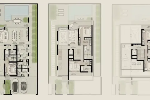 Dubai, संयुक्त अरब अमीरात में विला, 3 बेडरूम, 302 वर्ग मीटर, संख्या 689658 - फ़ोटो 18