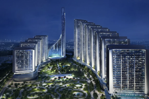 Apartemen di Dubai, UEA 1 kamar tidur, 34 m2 nomor 685580 - foto 4