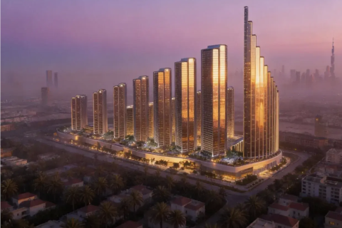 Apartemen di Dubai, UEA 1 kamar tidur, 34 m2 nomor 685580 - foto 2