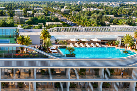 Byt v Al Satwa, Dubai, SAE 1 ložnice, 58 m² Č.: 765861