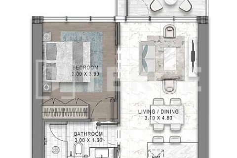 Διαμέρισμα σε DAMAC Hills (Akoya by DAMAC), Dubai, ΗΑΕ 1 υπνοδωμάτιο, 65 τ.μ. Αρ. 758490 - φωτογραφία 26