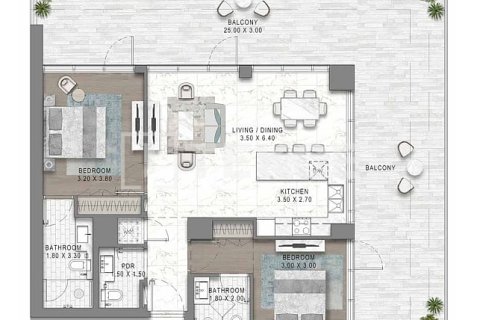 Διαμέρισμα σε DAMAC Hills (Akoya by DAMAC), Dubai, ΗΑΕ 1 υπνοδωμάτιο, 65 τ.μ. Αρ. 758490 - φωτογραφία 19