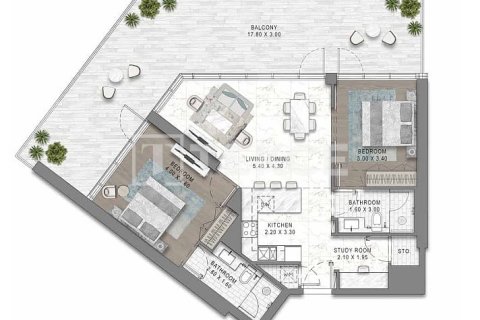 Διαμέρισμα σε DAMAC Hills (Akoya by DAMAC), Dubai, ΗΑΕ 1 υπνοδωμάτιο, 65 τ.μ. Αρ. 758490 - φωτογραφία 23