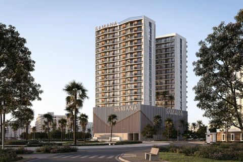 Apartmen di Dubai, UAE 1 bilik tidur, 40 meter persegi № 758488