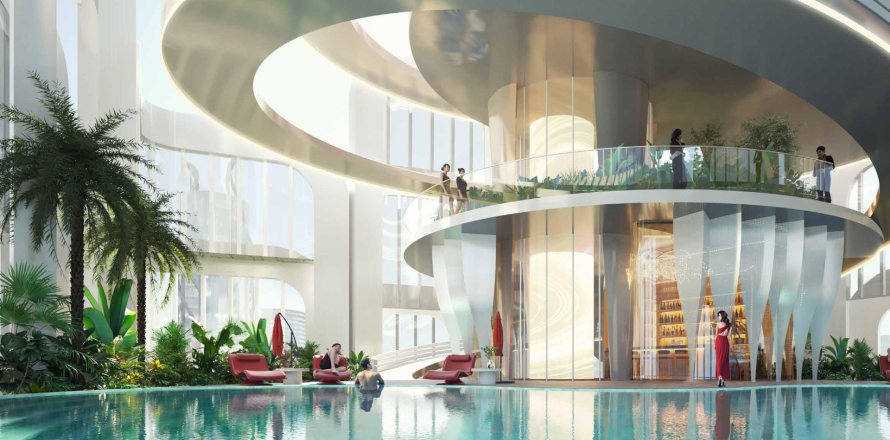 Downtown Dubai (Downtown Burj Dubai)、Dubai、UAEにあるマンション 1ベッドルーム、100 m2 No758486
