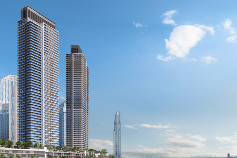 Huoneisto CREEK WATERS 2 APARTMENTS Dubai Creek Harbour (The Lagoons), Dubai, Arabiemiraatit 1 makuuhuone, 70 m2 № 704948