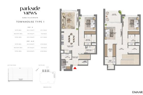 آپارتمان برای فروش در  Dubai Hills Estate، Dubai، امارات متحده عربی  1 خوابه ، 65 متر مربع ، شماره 704951 - تصویر 11