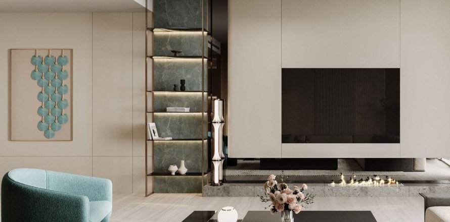 Apartament w Business Bay, Dubai, ZEA 1 sypialnia, 90.7 mkw. nr 630321