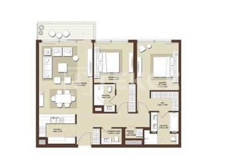 Apartament në Dubai Hills Estate, Emiratet e Bashkuara Arabe 3 dhoma gjumi, 255 m2. № 678795 - Foto 27
