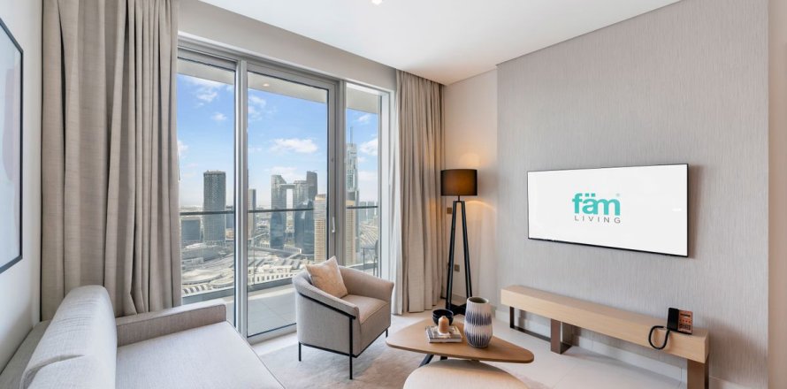 آپارتمان در Downtown Dubai (Downtown Burj Dubai)، Dubai ، امارات متحده عربی 1 خوابه ، 74.6 متر مربع.  شماره 669929
