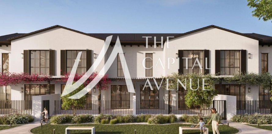 Townhouse în Al Hudayriat Island, Abu Dhabi, EAU 3 dormitoare, 269.98 mp.  №757584