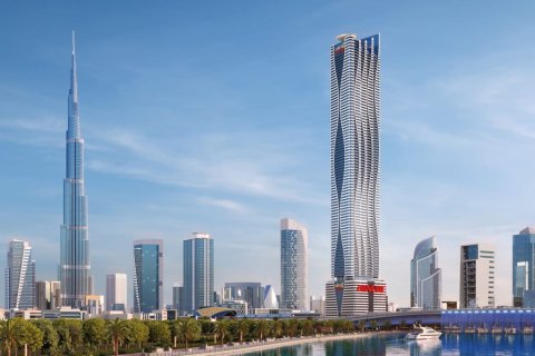 Byt v Business Bay, Dubai, SAE 1 ložnice, 75 m² Č.: 631144 - fotografie 1