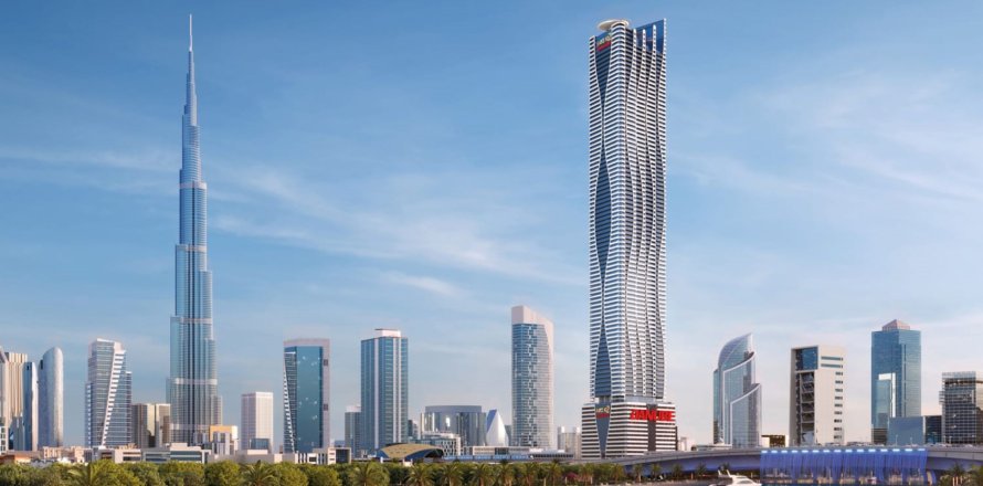 Byt v Business Bay, Dubai, SAE 1 ložnice, 75 m² Č.: 631144