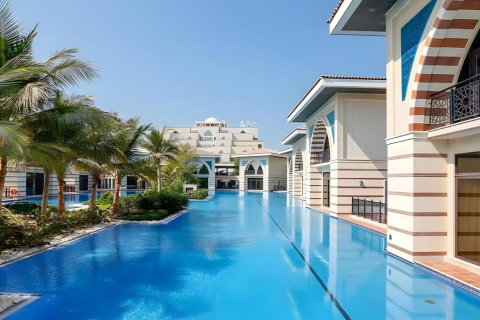 Vila v Palm Jumeirah, Dubai, SAE 4 spálne, 1144 m2 č. 639872 - Fotografia 1