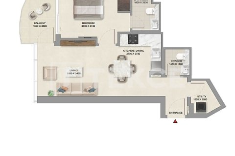 Lakás itt: Umm Al Quwain, EAE, 1 hálószoba, 47 m², azonosító: 647256 - fénykép 15