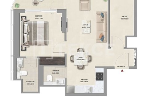 Byt v Umm Al Quwain, SAE 2 ložnice, 73 m² Č.: 647257 - fotografie 29