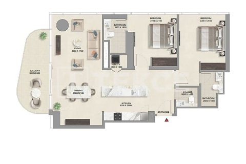 Byt v Umm Al Quwain, SAE 2 ložnice, 73 m² Č.: 647257 - fotografie 19