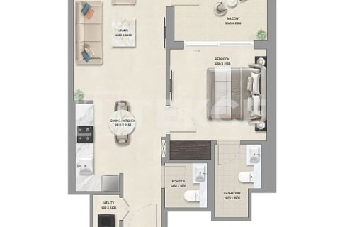 Byt v Umm Al Quwain, SAE 2 ložnice, 73 m² Č.: 647257 - fotografie 18