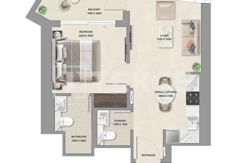 Byt v Umm Al Quwain, SAE 2 ložnice, 73 m² Č.: 647257 - fotografie 28
