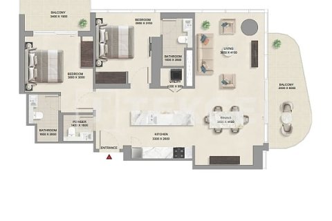 Byt v Umm Al Quwain, SAE 2 ložnice, 73 m² Č.: 647257 - fotografie 12